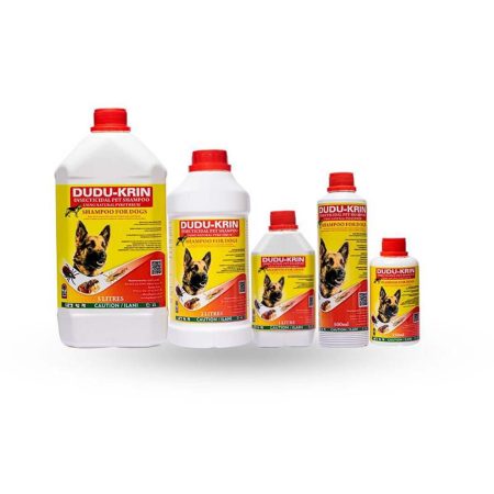 DUDU-KRIN SHAMPOO FOR DOGS 5LTRS,1LTRS,500ML,250ML