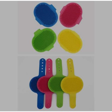 SILICONE PET GROOMING BRUSH