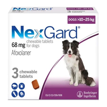 Nex Gard chewable tablets(>10-25KG)